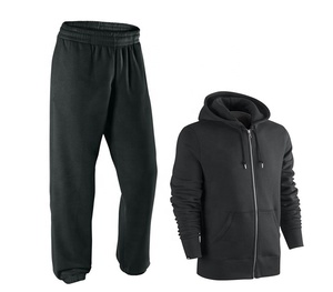 Chándal de diseño de gran calidad, estilo personalizado, nueva moda deportiva, chándales, conjuntos de dos piezas de forro polar de algodón, conjuntos de pantalones con capucha - Product Image 3