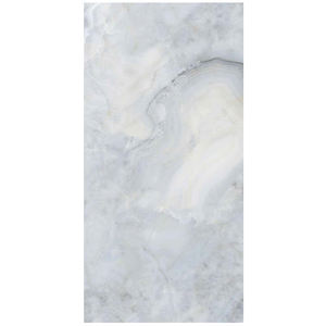 Carreaux de dalle en porcelaine Onyx Agate bleue moderne 800x1600mm épaisseur 9mm brillant de haute qualité pour les revendeurs de revêtements de sol scolaires intérieurs - Product Image 1