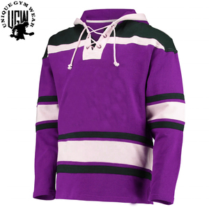 Sudaderas con capucha de hockey sobre hielo Unisex de sublimación completa de poliéster en blanco de alta calidad al por mayor antibacteriano transpirable de secado rápido personalizado - Product Image 5