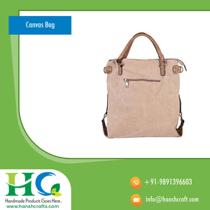 Bolso de Hombro de Lona para Mujer, Diseño de Lujo, Color Rosa, Bolso Tote de Oficina, Bolso de Lona de Algodón, Logotipo Personalizado, Venta al Por Mayor - Product Image 2