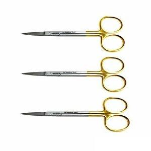 กรรไกรสำหรับทันตกรรมแบบโค้งคู่ทำจากสเตนเลส5.5สลักโลโก้ตามสั่ง - Product Image 6