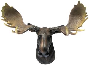 Tête de cerf murale décorative pour la maison - Product Image 3