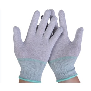 Guanti Antistatici ESD Leggeri con Rivestimento in Nylon Conduttivo, Carbonio e PU per Industria Elettronica - Product Image 2