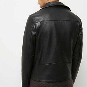 Haute qualité nouveau design veste en cuir pour hommes 2023 gros slim fit mode hommes veste en cuir - Product Image 3