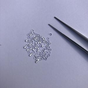 2.5mm Naturel Blanc Cristal Quartz Facettes Rondes En Vrac Semi Précieux Pierres Précieuses Usine Véritable Certifié Calibré Pierre Lâche - Product Image 1