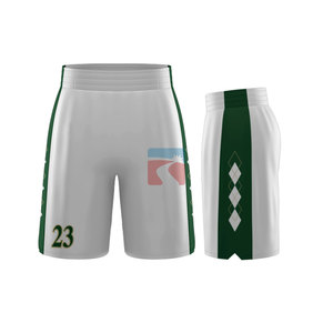 2024 livraison directe rétro hommes juste don basket-ball court Sport séchage rapide brodé attirail sergé basket-ball Shorts poches zippées - Product Image 5