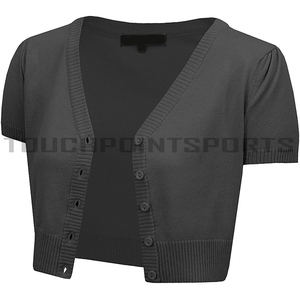 Women's Wholesale Cotton Silk Cropped <b>Plain</b> <b>T</b>-<b>Shirt</b> Spring Oversize Top Embroidery Decoration Plus Size Short Clothing Length - Product Image 5