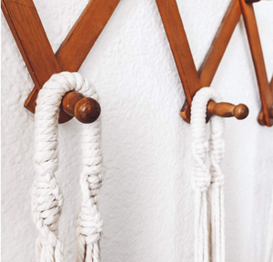 Colgante de pared decorativo de macramé, arte hecho a mano - Product Image 2