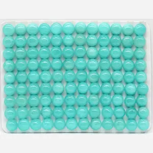 Nhà Cung Cấp Đá Quý Ngọc Mài Tròn Phẳng Tự Nhiên 5Mm Amazonite Nhỏ Để Lắp Đặt