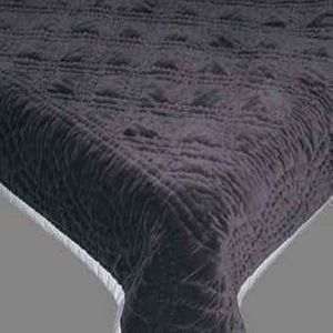 Patrón de puntos de tamaño Queen para el hogar Hotel Invierno Ropa de cama de boda Relleno de poliéster Juego de colcha de terciopelo de algodón acolchado lujoso - Product Image 2