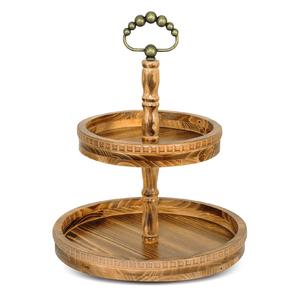 Soporte de pastel de madera ecológico de alta calidad, soporte de pastel de lujo hecho a mano, soporte de pastel elegante clásico decorativo más vendido - Product Image 5