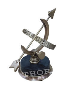 โต๊ะทองเหลือง6นิ้ว rashi nautical Globe โลหะ armilary ตกแต่งสำนักงาน - Product Image 5