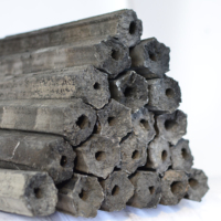 Charbon de bois activé de qualité supérieure, briquettes de bois dur, sciure de coco, barbecue Greenfire, 7900 calories, teneur en cendres 3%, Vietnam