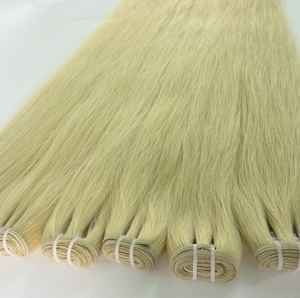 Ruban à cheveux 100% naturels vierges, cheveux humains lisses, trame #613, aspect naturel, livraison gratuite - Product Image 4