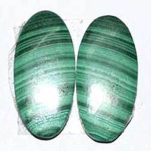 Gema Natural de malaquita para hacer joyas, piedra Natural, tamaño libre, DIY, precio al por mayor - Product Image 1