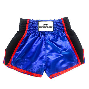 Pantalones Cortos de Boxeo y Muay Thai Personalizados al por Mayor de Flames para Hombre, Satinados, Ligeros, Transpirables, Unisex - Product Image 6