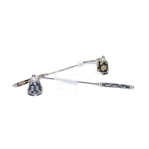 Accesorios de vela para el hogar, vela de lujo ajustada en plata pulido, diseño personalizado - Product Image 1