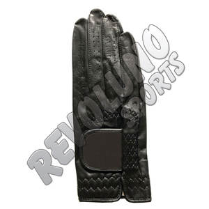 Silicone Printing <b>Back</b> Hand Golf Gloves Cabretta Leather <b>Women</b> High Quality Sublimation Golf Gloves Breathable - Product Image 5