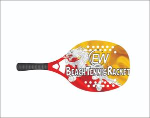 Raquettes de beach tennis sur mesure pour padel/spaddle - Fibre de carbone et de verre, face de 22 mm, poids de 320-340 g, longueur de 50 cm, logos et couleurs personnalisés - Product Image 6