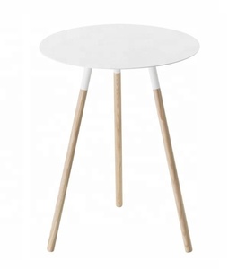 Side <b>Table</b> Plain White Modern Wedding Restaurant Hotel Villa High Quality Side <b>Stool</b> <b>Table</b> Commercial Buyers Made in India 2024 - Product Image 1