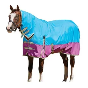 Tapete impermeável e removível do cavalo do pescoço do comparecimento do cavalo Fornecedores Equipamento do cavalo