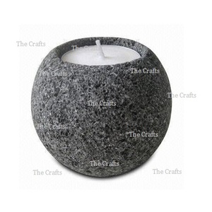 <b>Marble</b> Grey Color <b>Candle</b> <b>Holder</b> Set Of Three Different Size <b>Candle</b> <b>Holder</b> For Home And Party Decoration Use - Product Image 4