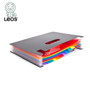 Cầu vồng đầy màu sắc không thấm nước 12-túi mở rộng tập tin tổ chức để giữ tài liệu và nộp hồ sơ sản phẩm - Product Image 6