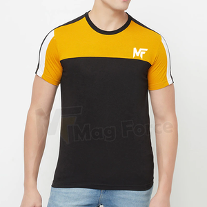 T-shirt professionnel en coton uni pour homme, nouveau design, écologique, vente en gros, streetwear, 300g, respirant, coupe classique - Product Image 1