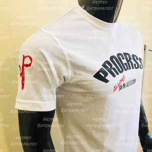 เสื้อยืดลำลองสตรีทแวร์สำหรับผู้ชายใส่สบายพิมพ์โลโก้ตามสั่งสีทึบทำจากผ้าโพลีเอสเตอร์/ ผ้าฝ้ายขายส่ง - Product Image 2