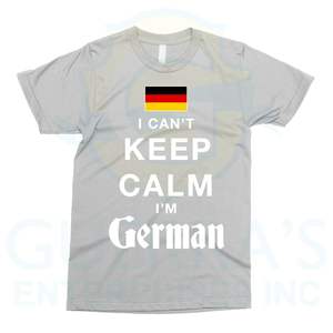 Stylish Bundesrepublik Deutschland <b>Flag</b> T-Shirt All-Over German Colors Print on Breathable Canvas Plus Size <b>Blank</b> Design - Product Image 3