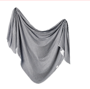 Soft Receiving Swaddle Rayon/polyester Blend Baby <b>Blanket</b> - Product Image 1