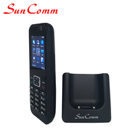 Téléphone sans fil 4G GSM WiFi Dual Tone Multi-Frequency (DTMF) Fonctions de calculatrice d'alarme pour la prise en charge de 2 comptes VoIP SIP