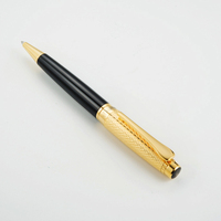 Stylo bille de luxe en métal lourd de haute qualité JR4112, stylo cadeau d'affaires gravé exquis avec logo personnalisé