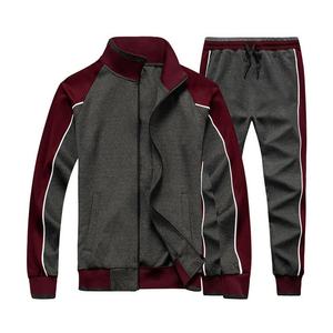 Survêtements 2 pièces pour hommes, ensemble de jogging, survêtements décontractés à manches longues, vêtements de sport, survêtements de gym, OEM personnalisés - Product Image 1