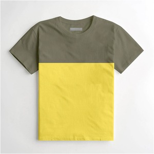 Logo personnalisé Street wear T-shirt homme décontracté T-shirt tendance 100% coton T-shirt uni - Product Image 4