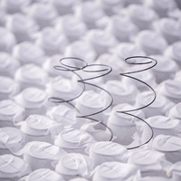 Matelas à ressorts ensachés en spirale de luxe, de haute qualité, résistant aux hautes températures, pour usage industriel