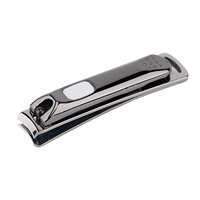 QNQ Coupe-ongles professionnel automatique rechargeable USB avec lame incurvée en acier inoxydable et ouverture large