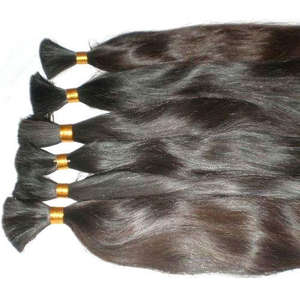 Pelo Natural rizado a granel para extensiones de cabello humano virgen, grado 100%, 12AA, precio al por mayor - Product Image 1