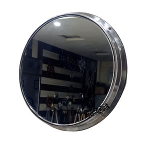 กระจกกลมขอบเอียงที่ทันสมัยไม่มีกรอบวงกลมกระจกสำหรับผนังห้องน้ำตกแต่งบ้านกระจก - Product Image 5