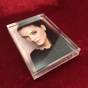 Modern and Luxury Design Acrylic Photo Frame with Magnet for <b>Display</b> <b>Racks</b> - Product Image 4