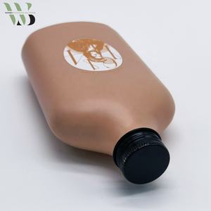 Botella de vidrio con tapa para envasado de bebidas, botella de vidrio con impresión personalizada, color marrón, <span class=keywords><strong>2022</strong></span> ml, 200ml, 250ml, 350ml - Product Image 6