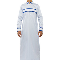 Nouvelle Tunique Daffah Qamis Homme Grande Taille Hiver Longue et Élégante Style Sportif de Luxe, Thobe Arabe Respirant et Séchage Rapide de Haute Qualité
