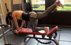 Sangle de cheville adhésive pour les jambes, accessoire de Fitness, musculation, poids, offre spéciale, noël - Product Image 3