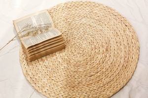 Ventas calientes de vacaciones, Alfombra de jacinto de agua personalizada hecha a mano, producto agrícola - Product Image 6