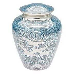 Adult Cremation <b>Urn</b> for Human Ashes <b>Large</b> Male Female Size 220 Cubic Inches Wholesale Burial Funeral Supplies - Product Image 6