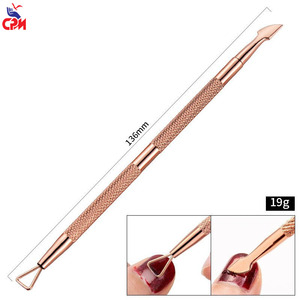 Premium Stainless Steel Nail Pusher And Nail Polish Remover Professional <b>Cuticle</b> Care Manicure Pedicure Grooming <b>Tool</b> - Product Image 5