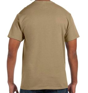 Camiseta de algodón/poliéster con logotipo profesional, camiseta personalizada de algodón, camisetas para hombres, Camiseta de algodón azul de manga corta Unisex para adultos - Product Image 3