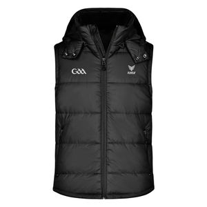 Casual Style <b>Long</b> Winter Waistcoat Quilted Puffer <b>Gilet</b> Zipper Windproof Waterproof Black 100% Polyester Filled <b>Plus</b> <b>Size</b> - Product Image 4