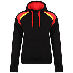 Sweats à capuche épais en polaire personnalisés avec logo brodé pour hommes, polyester/coton pour l'hiver, approvisionnement ODM - Product Image 5