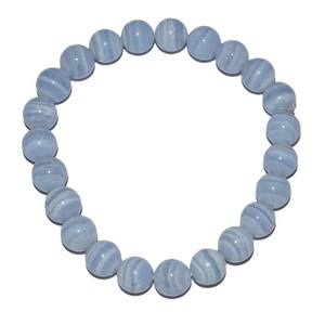 Healing Gemstone Blue Lace Agate <b>Bracelet</b> - Product Image 1